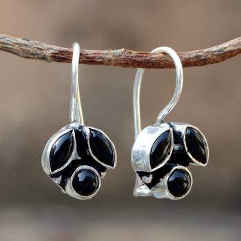 Black Onyx Earrings 2