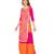 Libas Pink printed viscose kurti