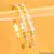 Embellished Diamond Look Flower Bangles