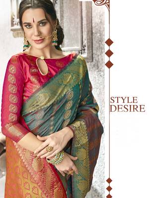 Designer Kanjeevaram Art Silk Saree 2