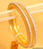 Embellished Diamond Look Single Line Bangles