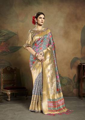 Designer Banarasi Silk Saree 1