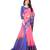 Women's Pink Checkered Chanderi Cotton Zari work Saree