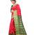 Women's Peach Traditional Banarasi Art Silk Zari work Saree