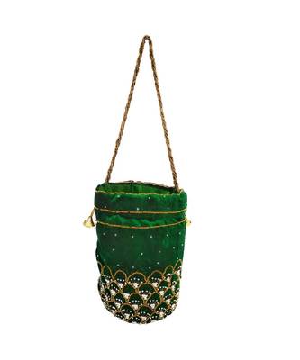 Women's Handcrafted Bridal Potli Bag 2