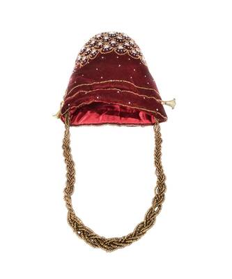 Women's Handcrafted Bridal Potli Bag 3