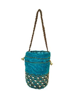 Women's Handcrafted Bridal Potli Bag 2