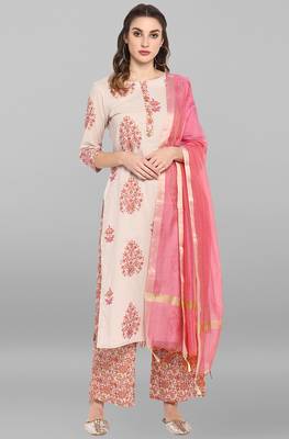 Multicolor printed cotton ethnic kurtis 2