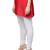 Women White Cotton Lycra Solid Legging