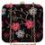 Anekaant Vista Embroidered Velvet Clutch Navy Blue
