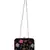 Anekaant Vista Embroidered Velvet Clutch Navy Blue