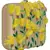 Anekaant Vista Embroidered Faux Silk Box Clutch Beige & Multi