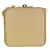 Anekaant Vista Embroidered Faux Silk Box Clutch Beige & Multi