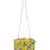 Anekaant Vista Embroidered Faux Silk Box Clutch Beige & Multi