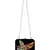 Anekaant Vista Embroidered Velvet Box Clutch Black