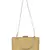 Anekaant Oblong Embellished Faux Silk Box Clutch Yellow & Gold