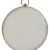Anekaant Kathak Embroidered Faux Silk Round Clutch White & Multi