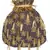 Anekaant Dangle Embellished Velvet Potli  Grey & Gold