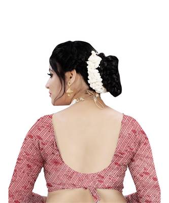Womens Kota doriya Party and Wedding wear Saree With Exclusive Floral Chex Print 5