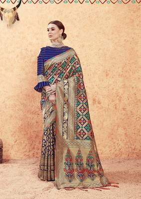 Designer Banarasi Silk Saree 1
