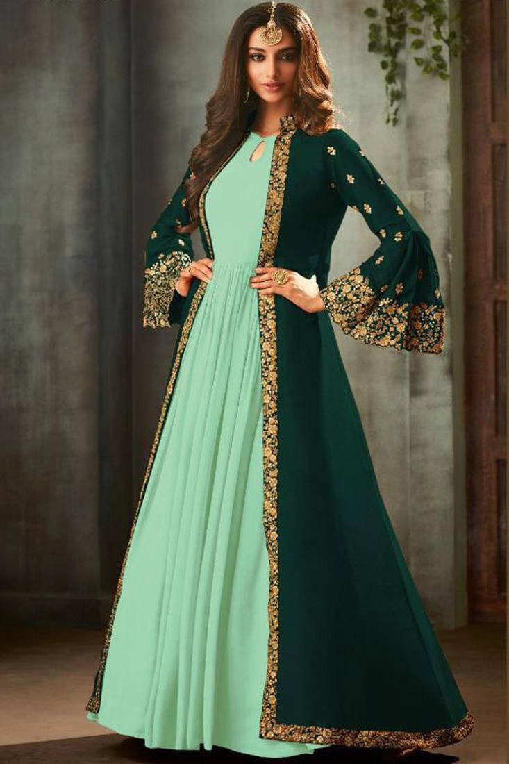 slim fit dress slacks Elegant Dark Green Long Prom Dresses fg4968 – formalgowns main image 1