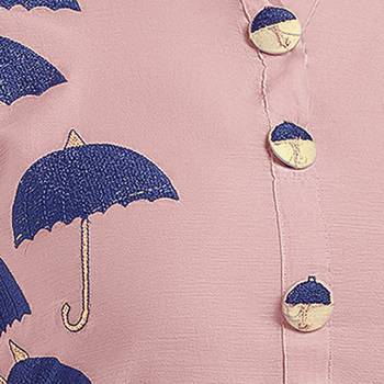 Mauve Embroidered Chanderi Silk Salwar 3