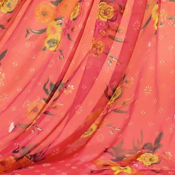 Yellow Embroidered Chanderi Silk Salwar 4