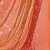 Orange embroidered chanderi silk salwar