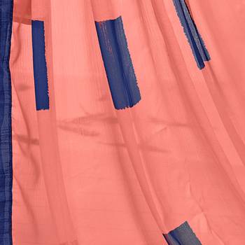 Peach Printed Chanderi Silk Salwar 4