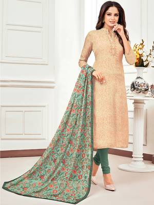 Mustard Embroidered Chanderi Silk Salwar 1