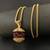 Saizen Gold Plated Stainless Steel Chain Rudraksha For Men And Women