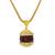 Saizen Gold Plated Stainless Steel Chain Rudraksha For Men And Women