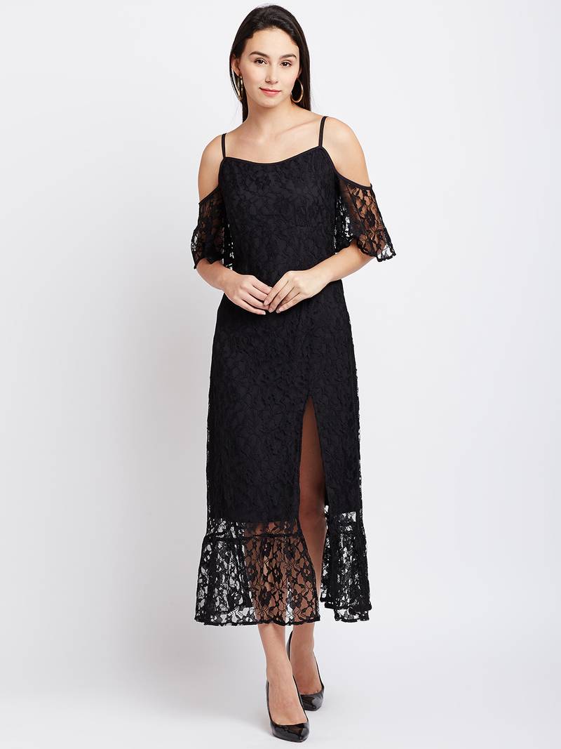black and ivory dress & – Style Kloset Boutique Galway Color:Mulberry sparkly prom dress Black Off Shoulder Midi