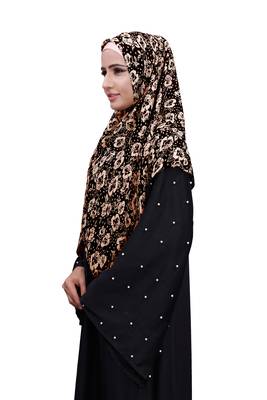 Justkartit Daily Wear Soft Chiffon Printed Square Scarf Hijab Dupatta For Women 2