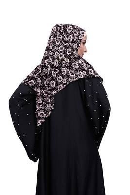 Justkartit Outdoor Wear Soft Chiffon Printed Square Scarf Hijab Dupatta For Women 4