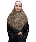Justkartit Occasion Wear Women Printed Chiffon Square Scarf Hijab