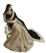 Multicolor Embroidered Georgette Saree With Blouse