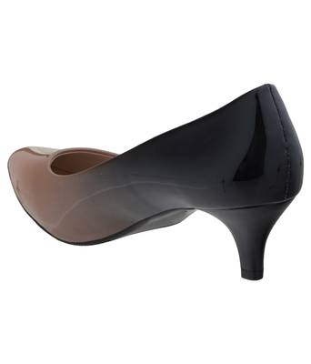 brown pointed toe ballerinas heels 3