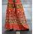 Black Base Orange  Rajasthani Printing Designer Palazzo Pant Pattern 2
