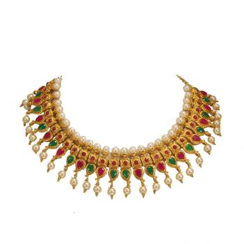 Red necklace-sets 2