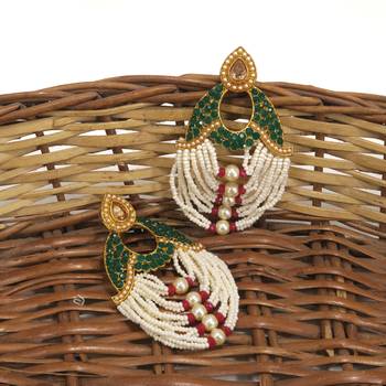 White earrings 2