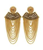 Gold earrings