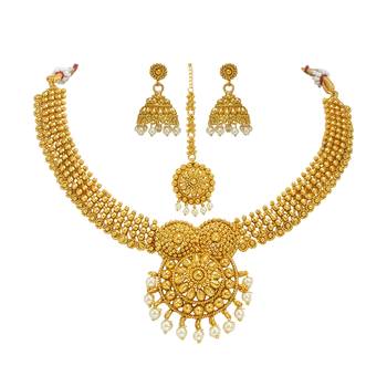 Gold necklace-sets 3