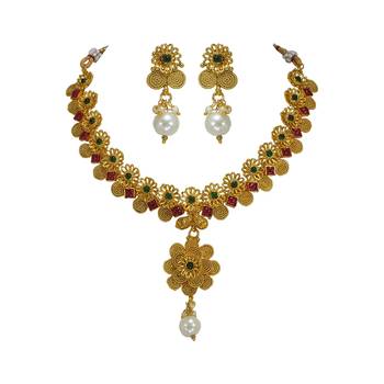 Gold necklace-sets 1