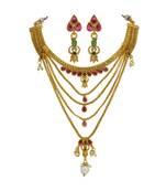 Gold necklace-sets