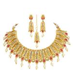 Gold necklace-sets