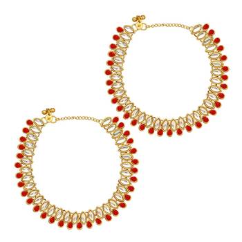 Red anklets 1
