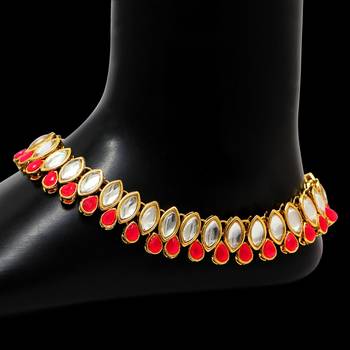 Pink anklets 5