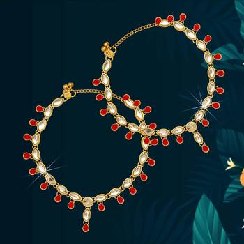 Red Anklets 4