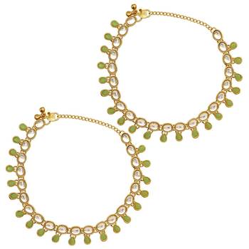 Green anklets 1
